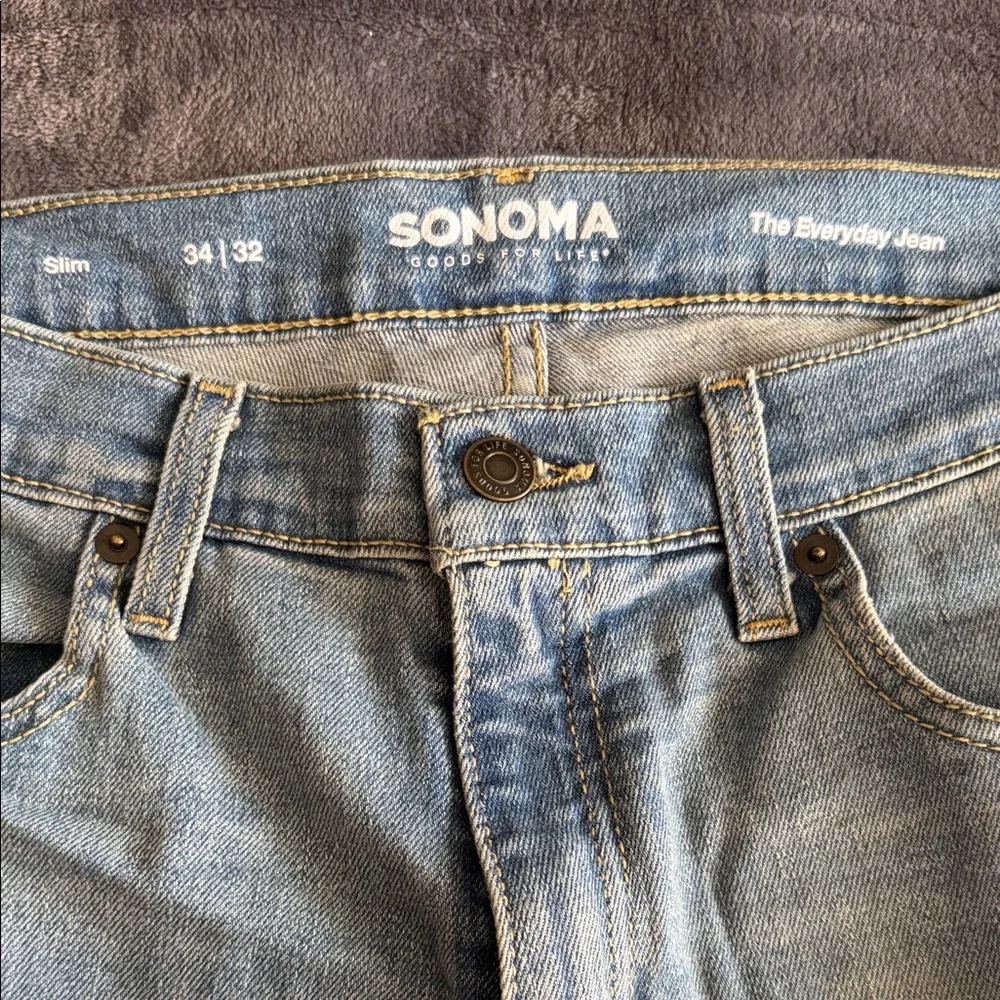 Sonoma Classic Blue Jeans - Picture 2 of 4